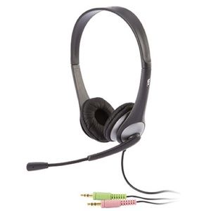 Stereo headset with microphone